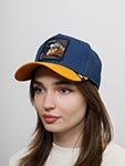 Бейсболка GOORIN BROTHERS арт. 101-1430 (синий / горчичный)